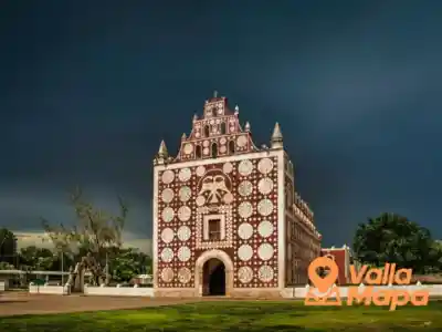 Iglesia de Santo Domingo en Uayma cerca de Valladolid, Yucatán
