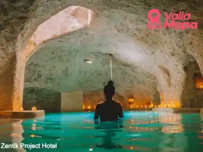 Colonial hotel courtyard in Valladolid for comparing romantic stays