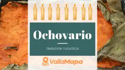 Ofrenda de ochovario y Hanal Pixan en Yucatan