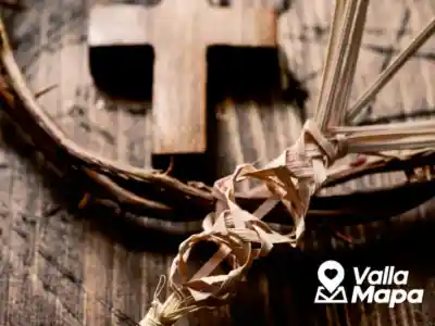 Representación comunitaria del Vía Crucis en Yucatán