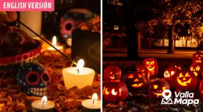 Hanal Pixan and Halloween season in Valladolid with altars, candles, costumes and local street life